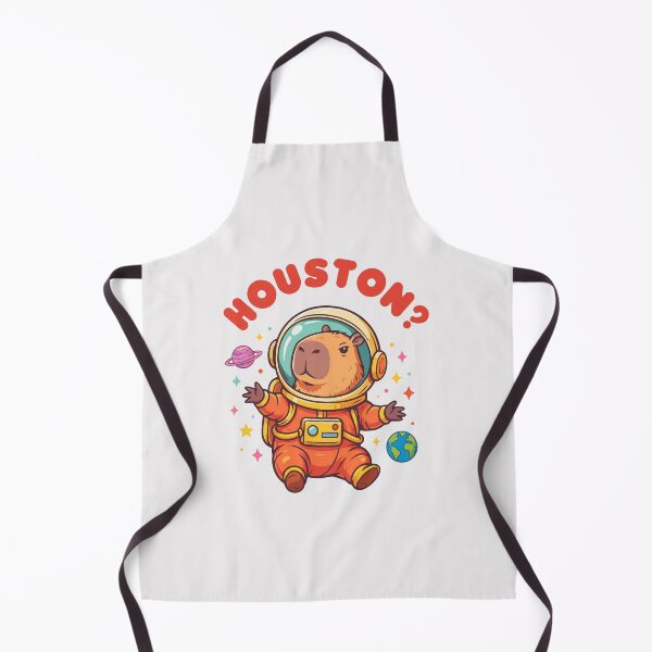 Item preview, Houston, We Have a Capybara – Funny Space Capybara designed and sold by paulo silveira.