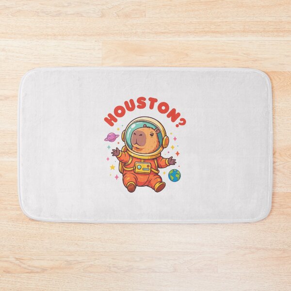 Item preview, Houston, We Have a Capybara – Funny Space Capybara designed and sold by paulo silveira.