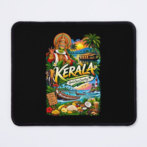Item preview, Kerala City Vibes | God’s Own Country Travel Aesthetic | Vintage India Souvenir |kathakali ver 5 designed and sold by mndesignworx.