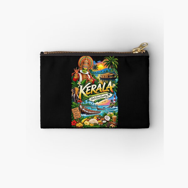 Item preview,  Kerala City Vibes | God’s Own Country Travel Aesthetic | Vintage India Souvenir |kathakali ver 5 designed and sold by mndesignworx.