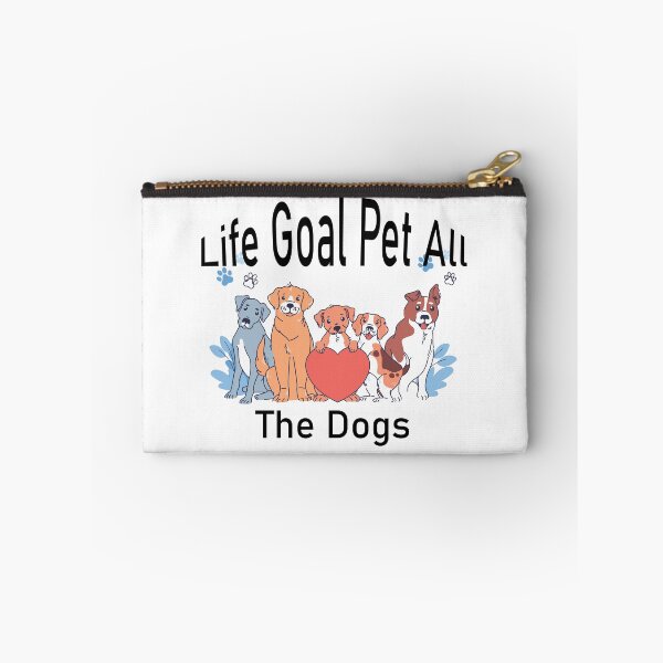 Item preview, Life Goal Pet All The Dogs T-Shirt | Funny Dog Lover Shirt | Cute Pet Lover Graphic Tee designed and sold by FanshopMA.