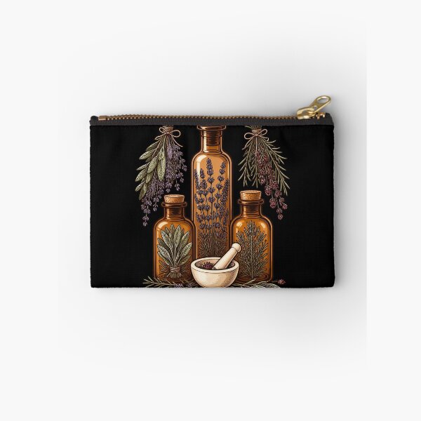 Item preview, Vintage Kitchen Witch Apothecary Bottles Design designed and sold by Fun2Fentastic.