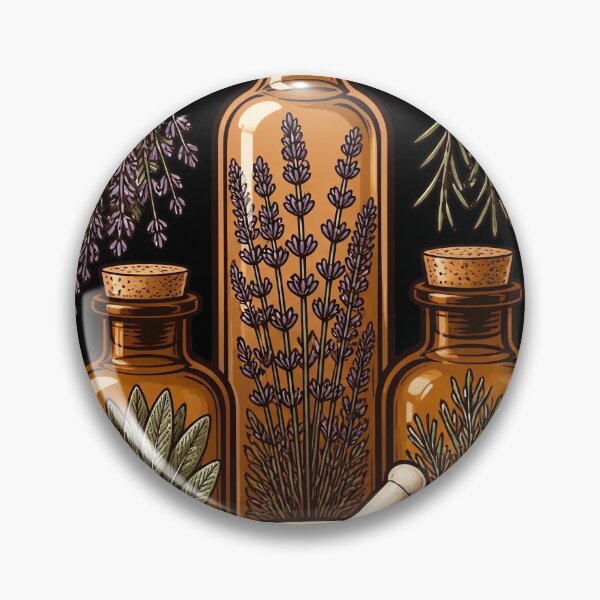 Item preview, Vintage Kitchen Witch Apothecary Bottles Design designed and sold by Fun2Fentastic.