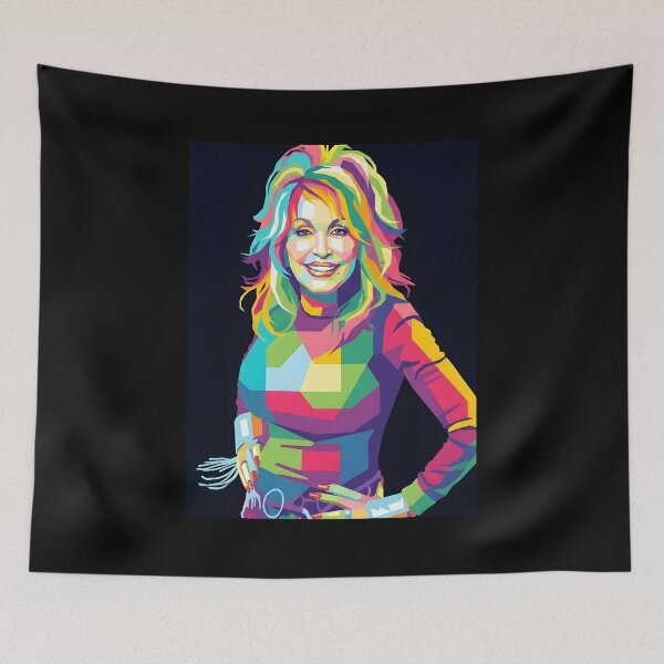 Item preview, Dolly Parton Pop Art Style designed and sold by Zamziri.