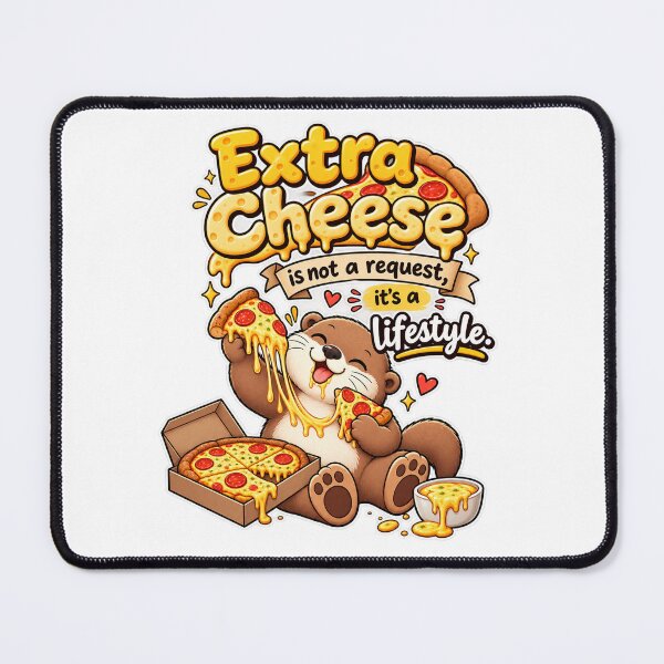 Item preview, Extra cheese designed and sold by Oddly-Us.