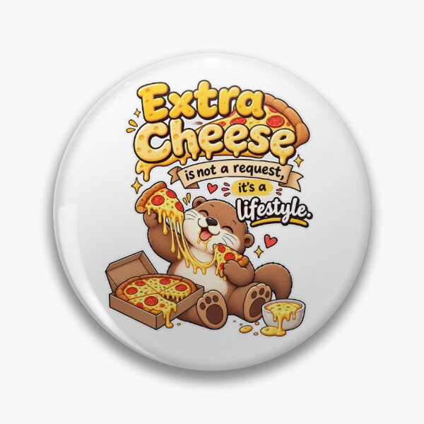 Item preview, Extra cheese designed and sold by Oddly-Us.
