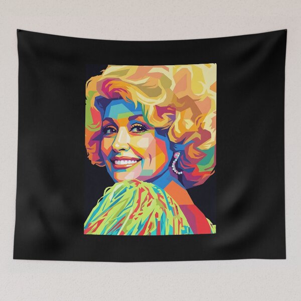 Item preview, Dolly Parton Pop Art Style designed and sold by Zamziri.