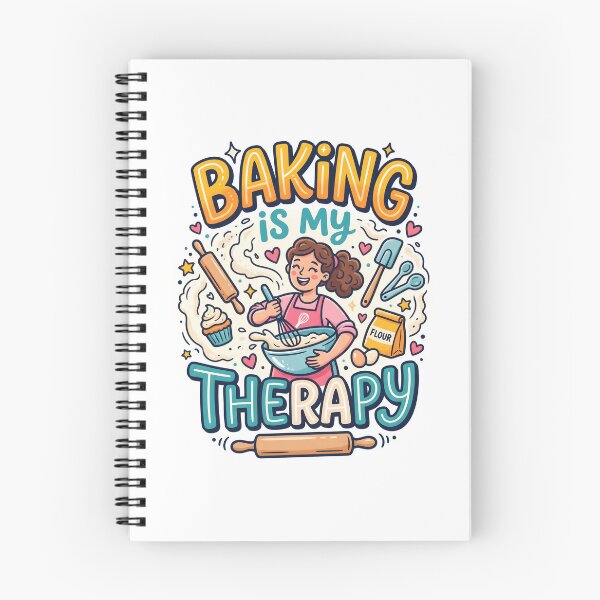 Item preview, Baking Is My Therapy Cute Baker Whisk Cupcake designed and sold by Mr Lee.