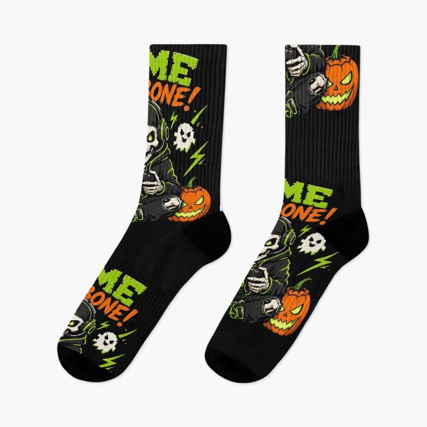 Item preview, Skeleton Gamer Halloween Costume T-Shirt for Men & Kids Game Til Bone retro pixel art designed and sold by Simon-art-land.