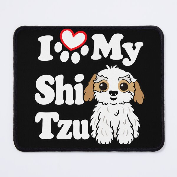 Item preview, I Love My Shih Tzu Puppy designed and sold by SubtleSplit.