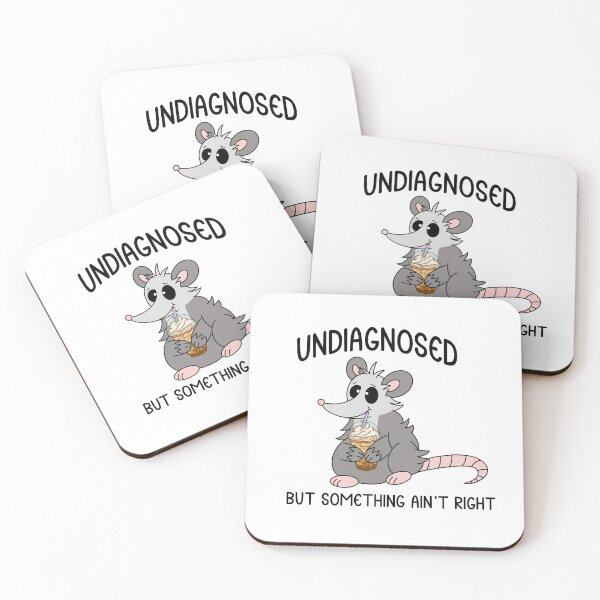 Item preview, Undiagnosed But Something Ain't Right designed and sold by Thistle Owl Studio.