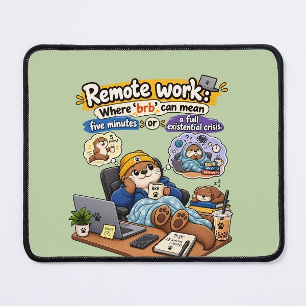 Item preview, Work from Home designed and sold by Oddly-Us.