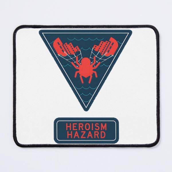 Item preview, Heroism Hazard: Courageous Spirit Art | ⭐⭐⭐⭐⭐ Best Seller designed and sold by ahmedsamir77.