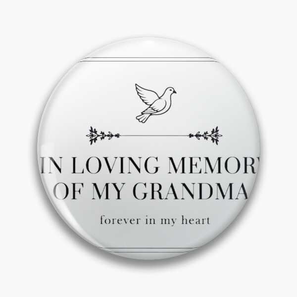 Item preview, In Loving Memory Of My Grandma Memorial Shirt designed and sold by serip3002.