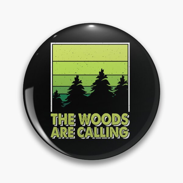 Item preview, The Woods are Calling, Wilderness hiking t-shirt  designed and sold by MalwasBasket.