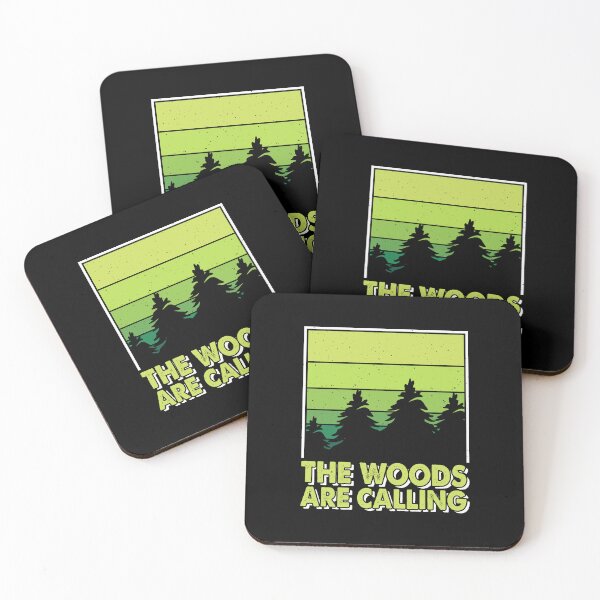Item preview, The Woods are Calling, Wilderness hiking t-shirt  designed and sold by MalwasBasket.