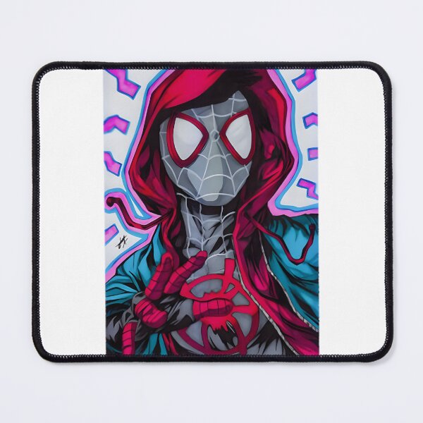 Item preview, Urban Web Slinger Aesthetic Streetwear Graffiti Hero Silhouette Neon Red And Black Comic Book Art | Limited Edition designed and sold by ahmedsamir77.