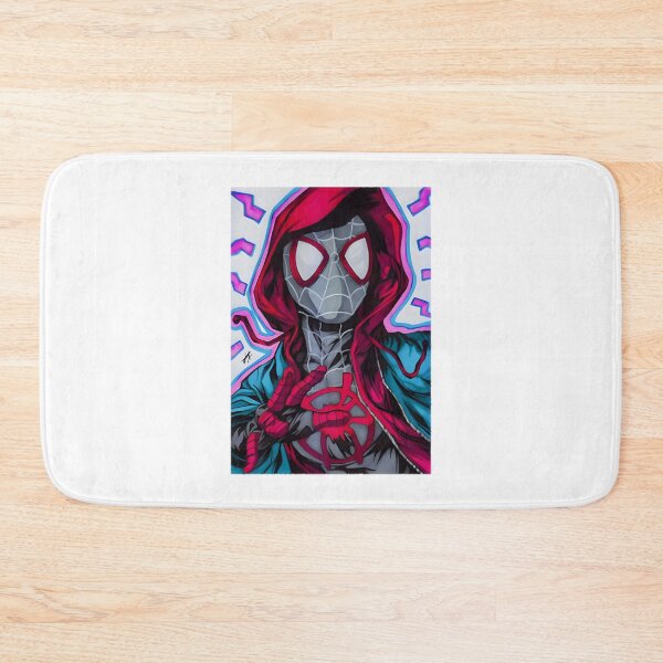 Item preview, Urban Web Slinger Aesthetic Streetwear Graffiti Hero Silhouette Neon Red And Black Comic Book Art | Limited Edition designed and sold by ahmedsamir77.