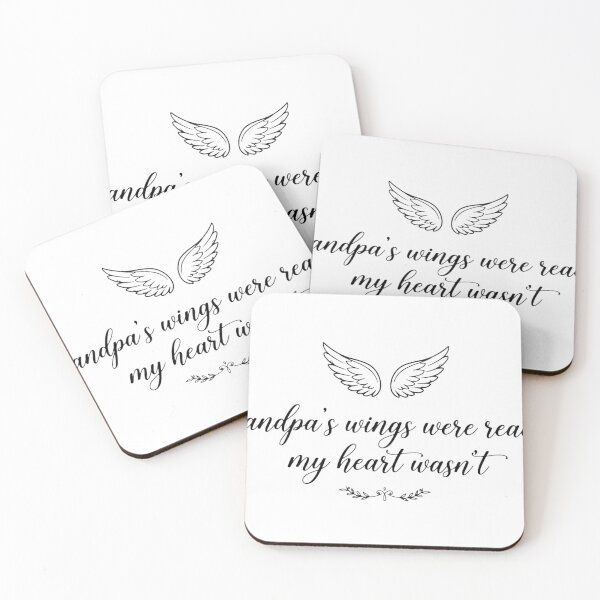Item preview, Grandpas Wings Were Ready My Heart Wasnt Memorial Shirt designed and sold by serip3002.