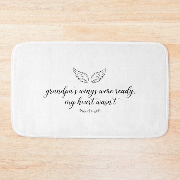 Item preview, Grandpas Wings Were Ready My Heart Wasnt Memorial Shirt designed and sold by serip3002.