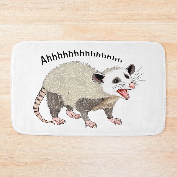 Item preview, Stressed Cute Screaming Opossum designed and sold by darksteel101.