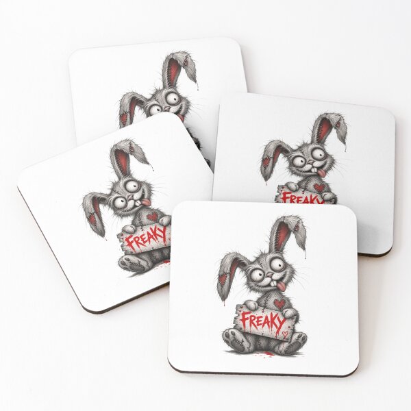 Item preview, Freaky Bunny – Creepy Cute Horror Rabbit designed and sold by UnglaublichGut.