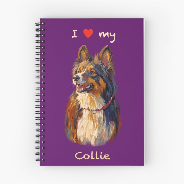 Item preview, I love my alert and lively collie dog  designed and sold by Grahamgc.
