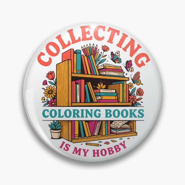 Item preview, Collecting Coloring Books Is My Hobby designed and sold by Nzgiftsandmore.