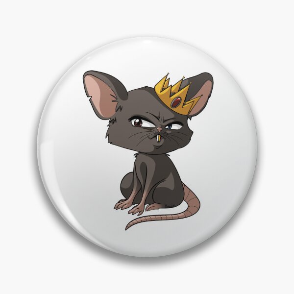 Item preview, king rat, destroyer of skids designed and sold by stickers by grem.