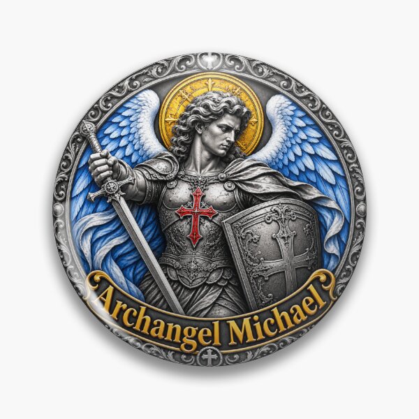 Item preview, Archangel Michael  Protector Warrior designed and sold by historyandmore.