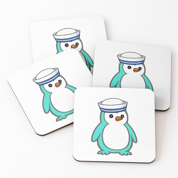 Item preview, Pippo Penguin Sailor - Cute cartoon penguin with sailor hat designed and sold by Pippo-Penguin.