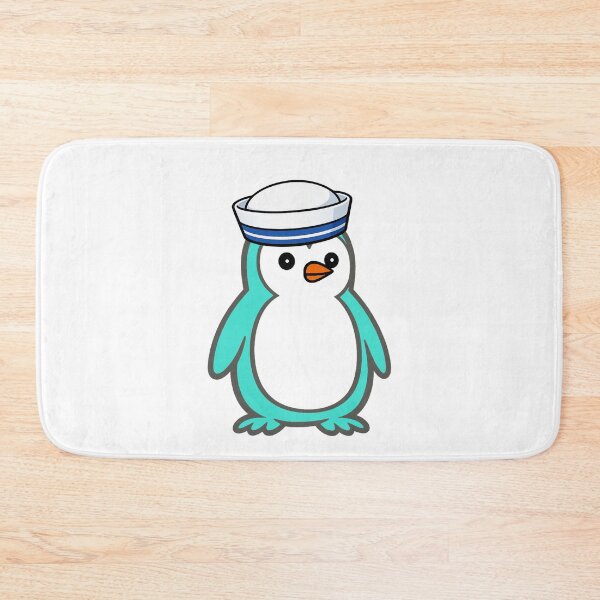 Item preview, Pippo Penguin Sailor - Cute cartoon penguin with sailor hat designed and sold by Pippo-Penguin.