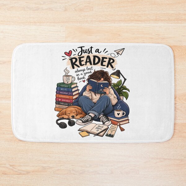 Item preview, Cozy Book Lover Reading Illustration designed and sold by NovaNest  Studio.