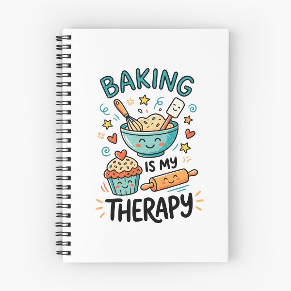 Item preview, Baking Is My Therapy Cute Kawaii Bowl Cupcake designed and sold by Mr Lee.