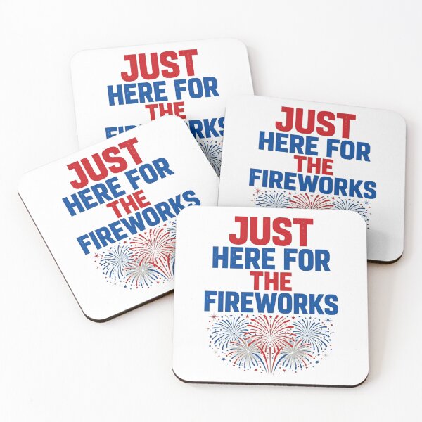 Item preview, Just Here For The Fireworks designed and sold by Aliplus+.
