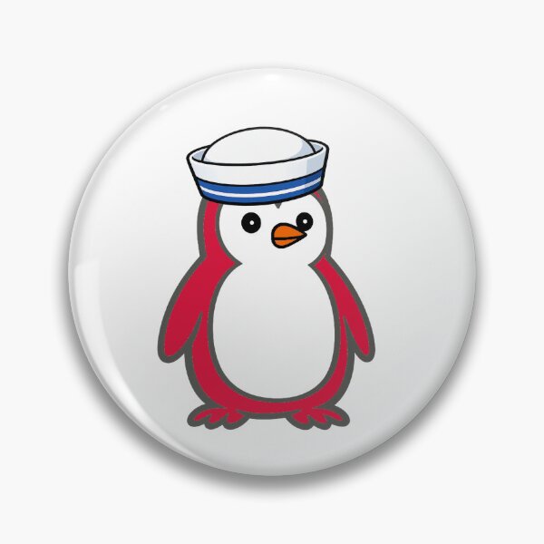 Item preview, Pippo Penguin Sailor - Cute cartoon penguin with sailor hat designed and sold by Pippo-Penguin.