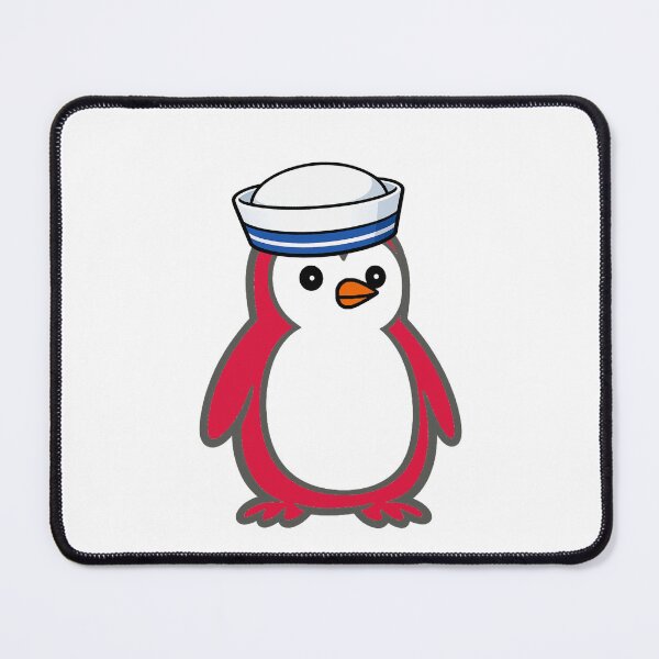 Item preview, Pippo Penguin Sailor - Cute cartoon penguin with sailor hat designed and sold by Pippo-Penguin.