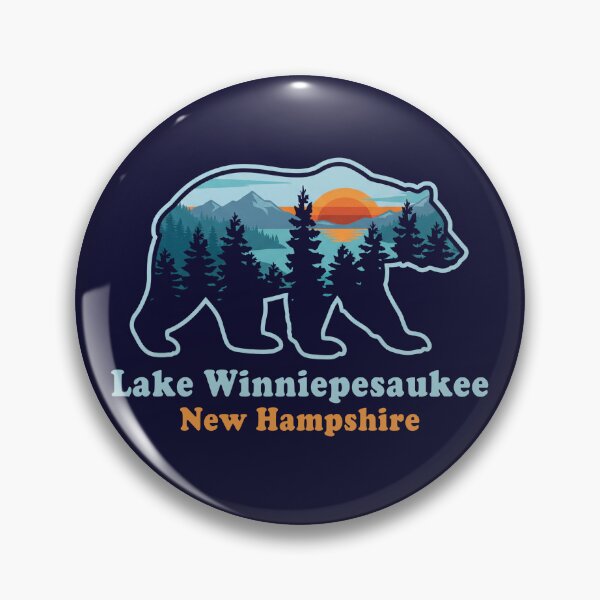 Item preview, Lake Winnipesaukee New Hampshire Bear Silhouette  designed and sold by Milasneeze.