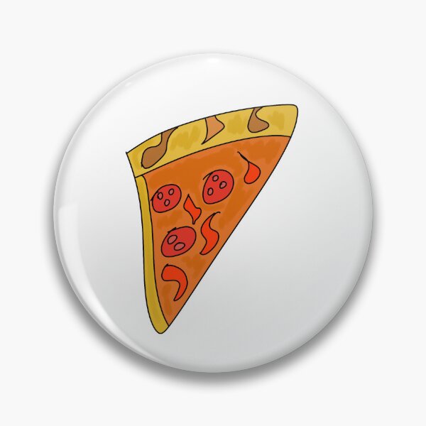 Item preview, Rebanada de pizza de pepperoni designed and sold by ZMKAndInk.