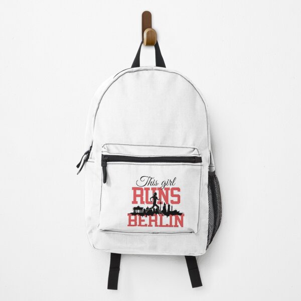 Item preview, This girl runs Berlin Marathon running shirt black designed and sold by bassorickel6.