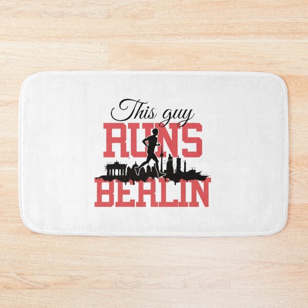 Item preview, This guy runs Berlin Marathon running shirt black   designed and sold by bassorickel6.