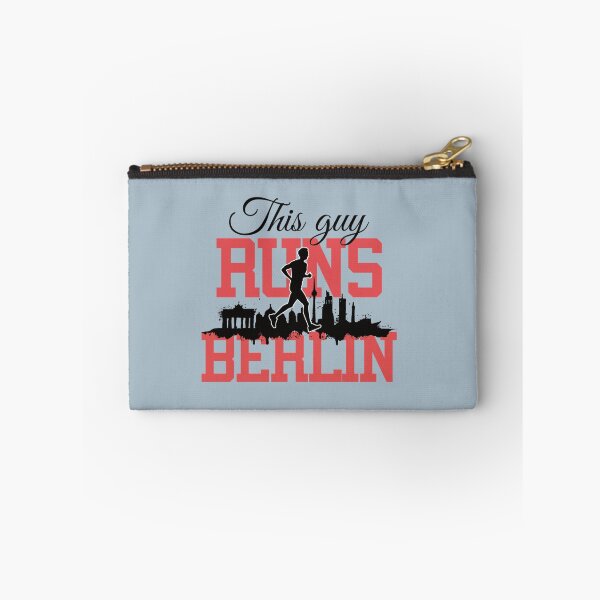 Item preview, This guy runs Berlin Marathon running shirt black   designed and sold by bassorickel6.
