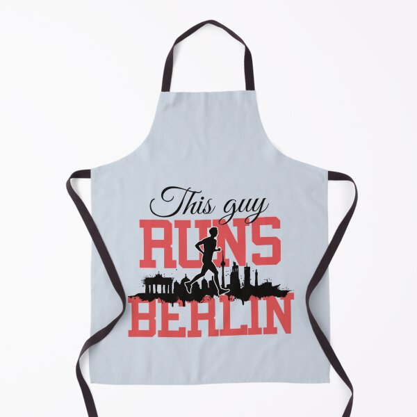 Item preview, This guy runs Berlin Marathon running shirt black designed and sold by bassorickel6.