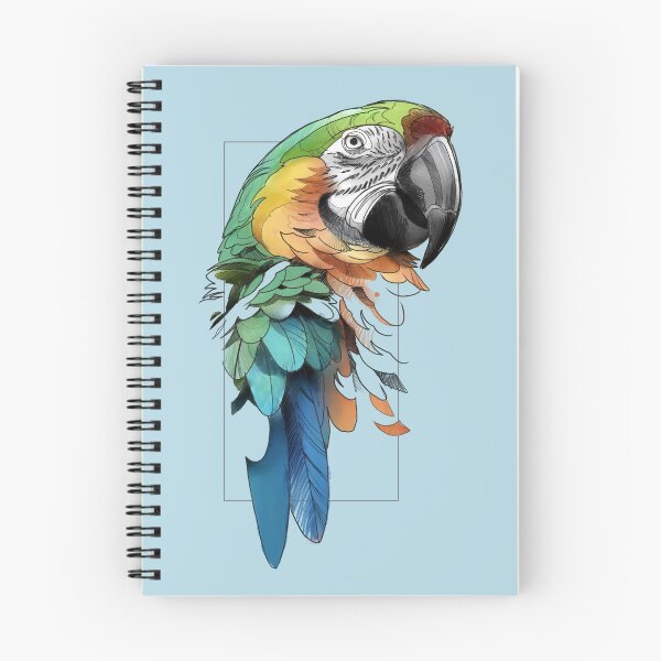 Item preview, Macaw. One of the few colored designs I´ve made. designed and sold by Inked T.