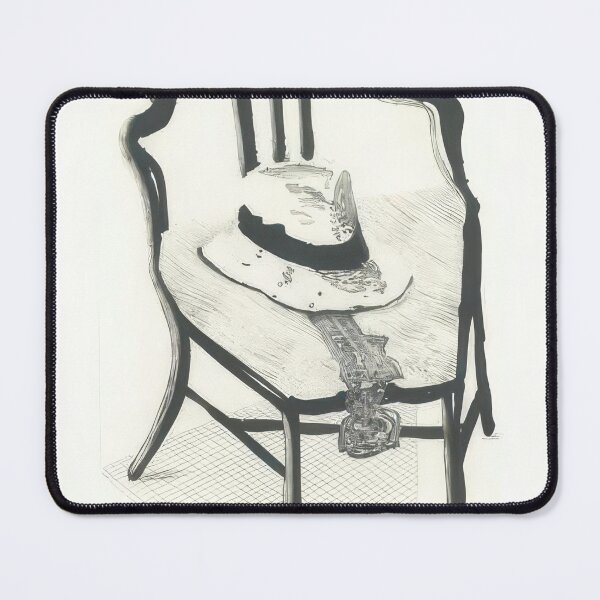 Item preview, David Hockney -  Panama Hat On A Chair - Signed Print by David Hockney undefinedr designed and sold by LILLIANSTRANGEy.