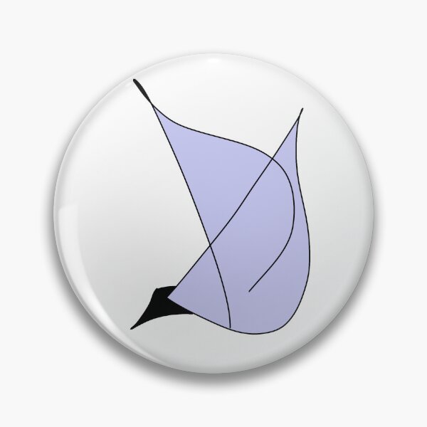 Item preview, Minimalist Abstract Swan designed and sold by ZMKAndInk.