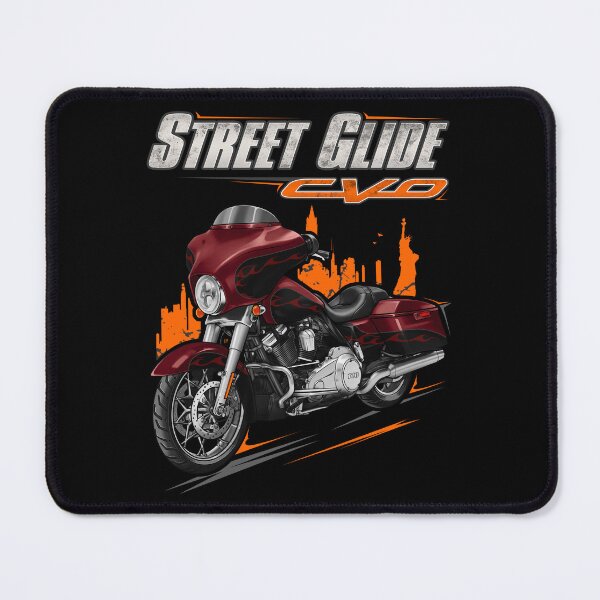 Item preview, Motorcycle Street Glide CVO FLHXSE 2012 Ruby Red & Typhoon Maroon & Phantom Flame for Motorcycle Riders designed and sold by MotoApparelHub.