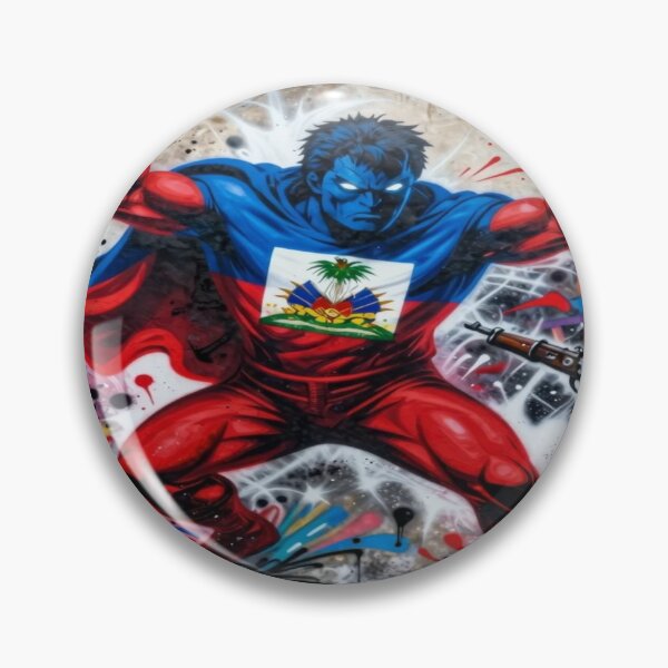 Item preview, Haitian Warrior Revolution Flag Fighter designed and sold by Lespribos .