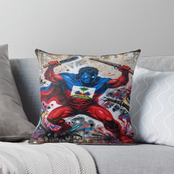 Item preview, Haitian Warrior Revolution Flag Fighter designed and sold by Lespribos .