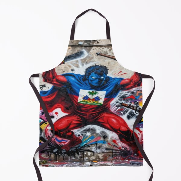 Item preview, Haitian Warrior Revolution Flag Fighter designed and sold by Lespribos .